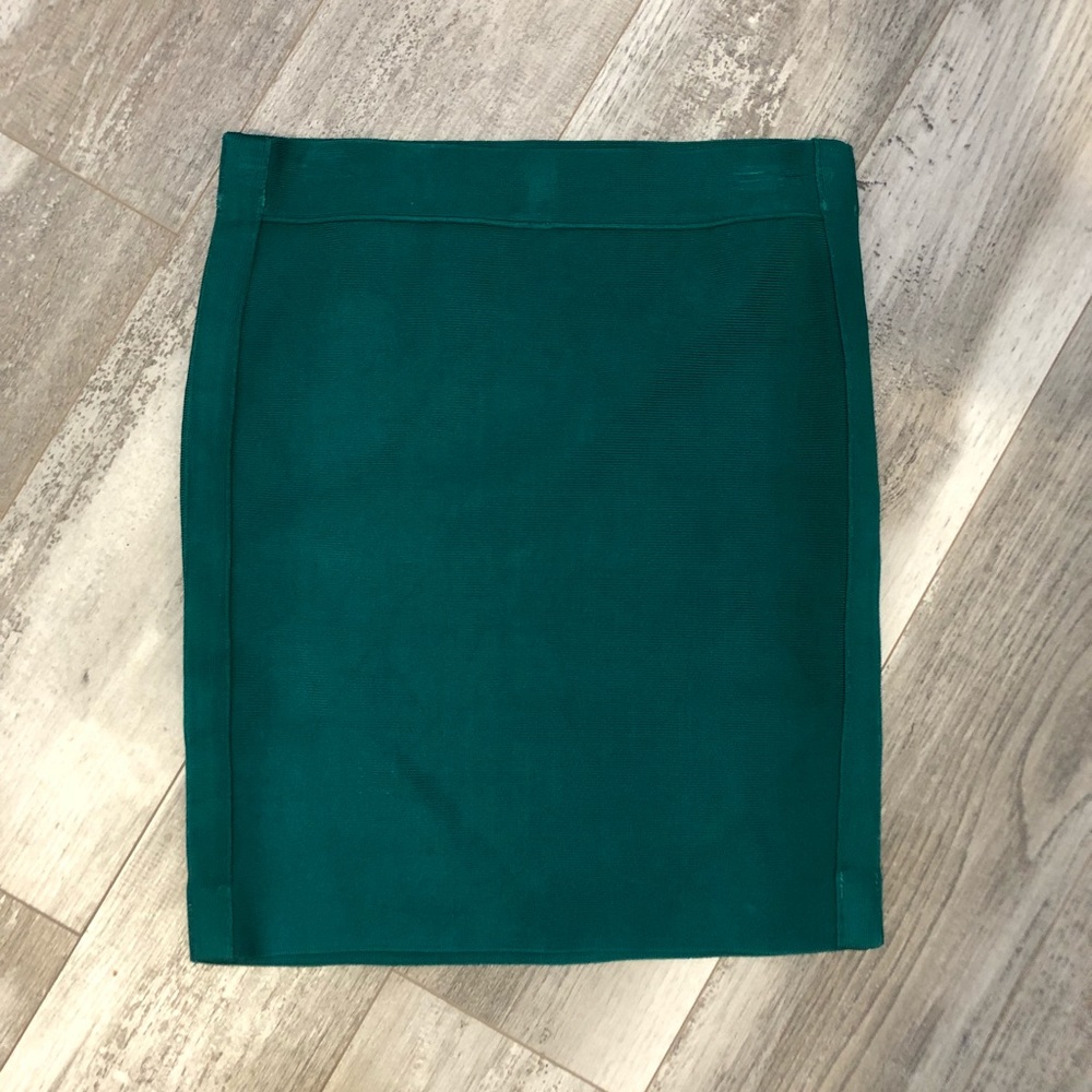 Marciano green bandage skirt